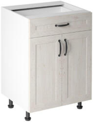 Tempo Alsószekrény, Fehér/Északi Sosna, Royal D60S1