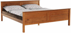 TEMPO KONDELA Ágy, Tűnyalábos Fenyőfa Tölgy Árnyalatban, 180x200, Provo New - fizz