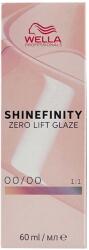 Wella Shinefinity Zero Lift Glaze 60 ml vopsea demi-permanentă 00/00 Clear