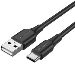 Vention USB 2.0 A - USB-C kábel 3A 3m fekete (CTHBI) (CTHBI) (CTHBI)