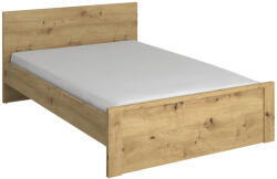 TEMPO KONDELA Ágy, 140x200, Artisan Tölgy, Airon
