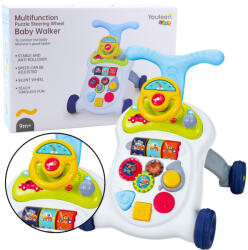 LeanToys Interaktív Babakocsi Kormánykerék