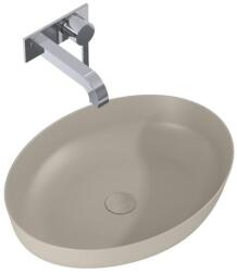 AREZZO design design pultra ültethető mosdó RIKA 52x40 matt beige AR-146048 (AR-146048)