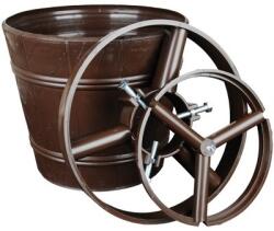 4-Home Suport pom de Crăciun Planet 1, maro