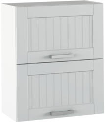 Tempo Felső Szekrény, Világosszürke/Fehér, Julia Typ 7