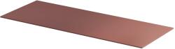 Oristo Roltechnik Univerzális pult mosdószekrényekhez - 120 cm, Matt Téglavörös
