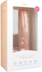 EasyToys - dildo mare cu ventuză și testicule - 29, 5 cm, culoare naturală (8718627526491) Dildo