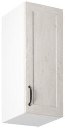 Tempo Felsőszekrény, Fehér/Sosna Északi, Jobbos, Royal G30