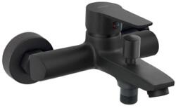 FERRO Ritto Black fali kádcsaptelep, matt fekete (FE-BTR1BL)