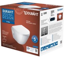 Duravit D-Neo öblítőperem nélküli Compact wc szett (DU-45870900A1)