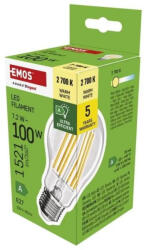 EMOS Classic LED-izzó E27 A60 7.2W (100w) 2700K LED 1521lm Filament WW
