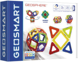 GeoSmart GeoSphere, 31 buc (GEO210) Jucarii de constructii magnetice