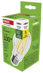 EMOS Classic LED-izzó E27 A60 7.2W (100w) 4000K LED 1521lm Filament WW (ZF5168)