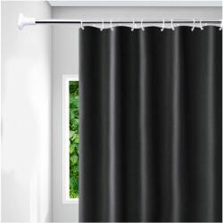 ROMPROFIX Zuhanyfüggöny 70g / 180x200cm - Fekete (46517r)