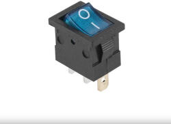  2 állású billenőkapcsoló - kék - 250V 16A