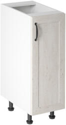 Tempo Alsószekrény, Fehér/Sosna Északi, Jobbos, Royal D30