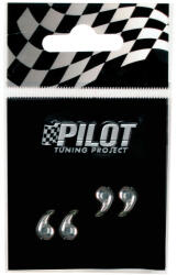 LAMPA króm idézőjel dekoráció