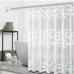 RPX-DUS Zuhanyfüggöny 70g / 180x200cm - Virág-mintás (46526r)