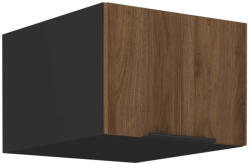 Tempo Felső Szekrény, Okapi Dió/Fekete, Menzo 50 NaGU-36 1F