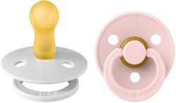 BIBS játszócumi - Colour natúr kaucsuk 6-18 hó harmat és cseresznyevirág 2 db (MTTF-5713795214907) (MTTF-5713795214907)