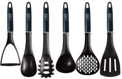 Berlinger Haus Metallic Line Aquamarine Edition 7 részes nylon konyhai eszköz készlet fali tartóval (BH-6326)