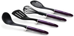 Berlinger Haus konyhai eszközkészlet, 4 részes, Metallic Line Purple Edition (BH-6240)