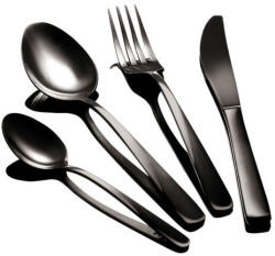 Berlinger Haus Royal Black Collection 6 személyes rozsdamentes acél evőeszköz készlet, tükörfénnyel, (BH-2346)