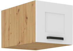 Tempo Felső Szekrény, Fehér/Artisan Tölgy, Lula 40 NaGU-36 1F