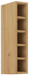Tempo Felső Polcos Szekrény, Artisan Tölgy, Lula 15 G-72 Otw