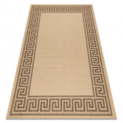 My carpet company My Carpet Company Fonott Sizal Floorlux 20014 Mais/Coffee 80x150 cm Szőnyeg