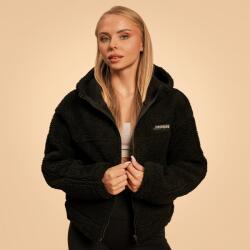 GymBeam BeastPink Дамски суичър Bliss Hoodie Jacket Black S