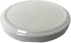 Lapka befőttes üveghez TO66 - FEHÉR SZÍNŰ (50db/zacskó) (PE-7732)