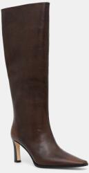 MICHAEL Michael Kors bőr csizma Darrah barna, magassarkú, 40F5DRMB5L. 230 - barna Női 37