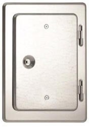  Kéményajtó 120x180mm horganyzott merevített (13486) (PE-6838)