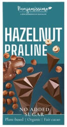 Bio Benjamin Benjamissimo bio vegán csokoládé mogyorós pralinéval hozzáadott cukor nélkül édesítőszerrel 60g