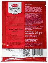 THYMOS édes őrölt füstölt fűszerpaprika (1. osztályú) 25g