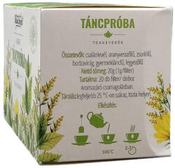 NaturComfort Magyar Táncpróba filteres teakeverék (20x1g) 20db