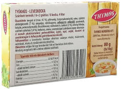 Thymos nátrium glutamát mentes tyúkhús leveskocka (6+2db) 8db