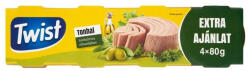 Twist tonhaltörzs olíva olajban (4x80g) 320g