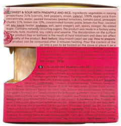 POLCZ édes-savanyú ananásszal és rizzsel készétel (adalékmentes) 340g