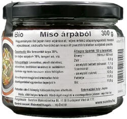 Clearspring bio miso árpából (üveges) 300g