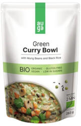 AUGA Bio curry tál mungóbabbal fekete rizzsel 283g