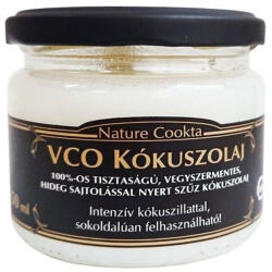 Nature Cookta VCO kókuszolaj 250ml - herbaline