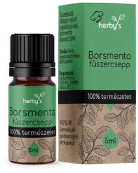 Herby's borsmenta fűszercsepp 5ml - herbaline