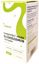 Netamin fermentált vegán Glükozamin+Kitozán kapszula 90db
