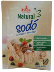 Haas Natural sodó vanília ízű öntetpor 15g
