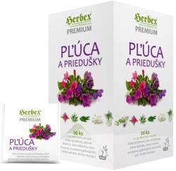 Herbex tüdő és légutak tea (20x1, 5g) 20db