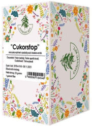 Gyógyfű cukorstop teakeverék filteres 20db