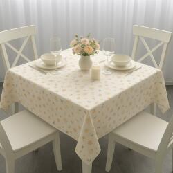 Pucioasa Fata de masa din bumbac teflonat, rotunda, diametru 160cm, floricele galbene Fata de masa