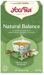 YOGI TEA Természetes Egyensúly bio filteres tea (17x2g) 17db